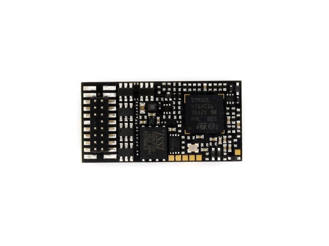Sound Decoder PLUX16 30x15x4mm 3W 4Ohm 1,2A 10 Function Outputs Zimo-MS450P16