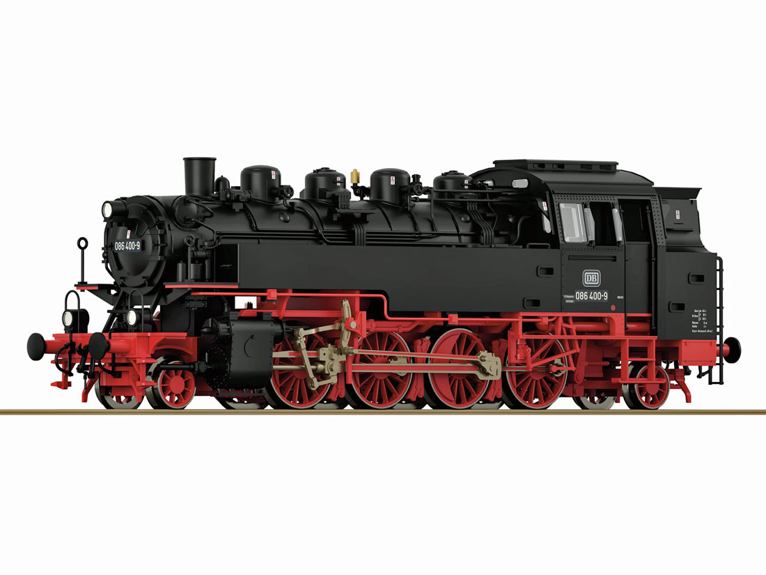 Steam loco BR 086 400-9 DB Digital Sound Roco-7190010