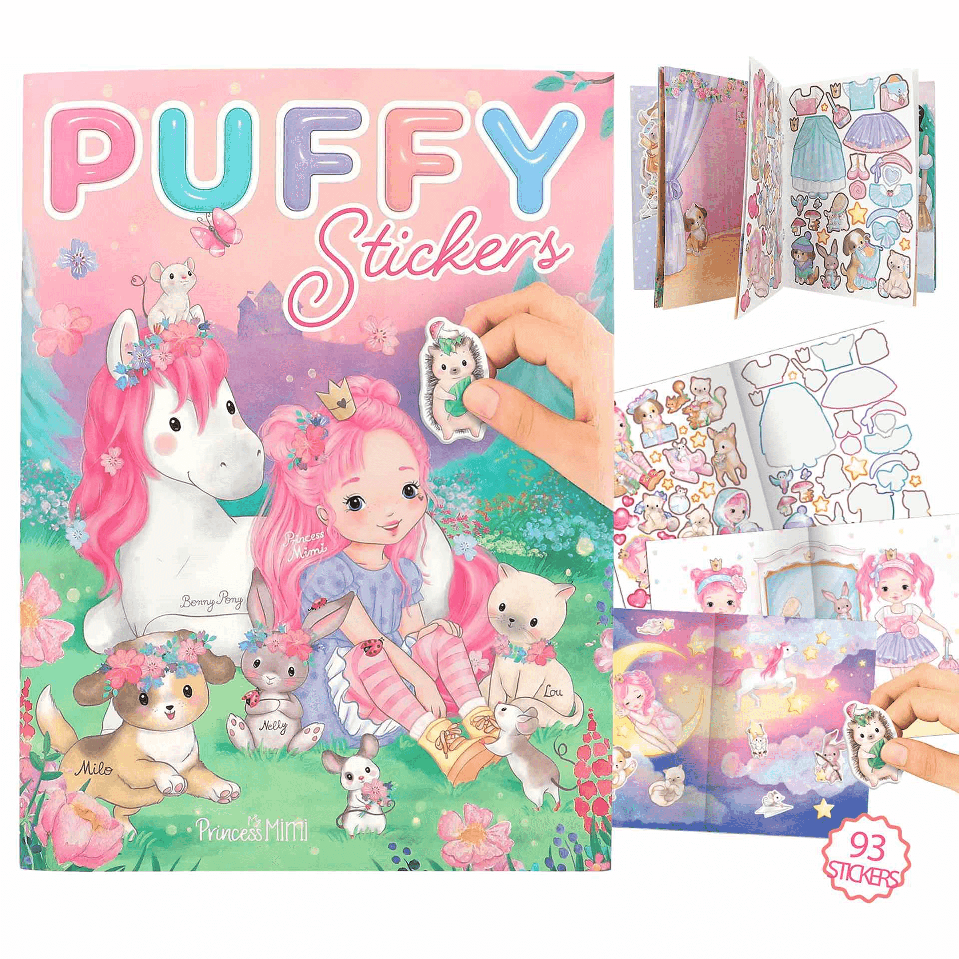 Princess Mimi Libro Con Pegatinas En Rel