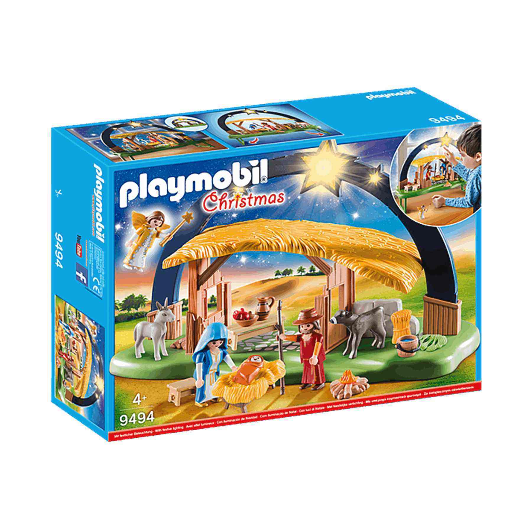 Playmobil Belen Con Luz 9494