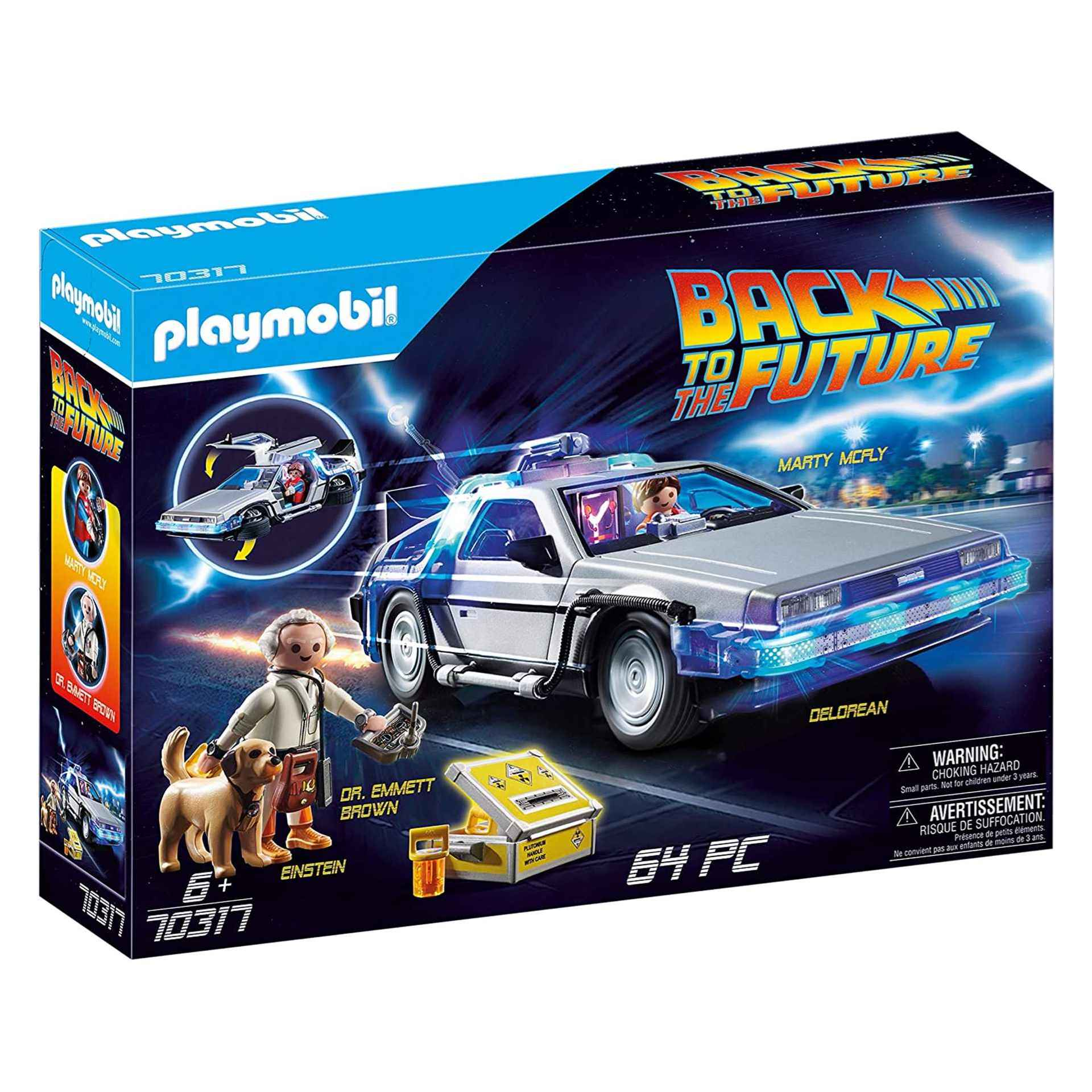Playmobil Back To The Future Delorean 70317