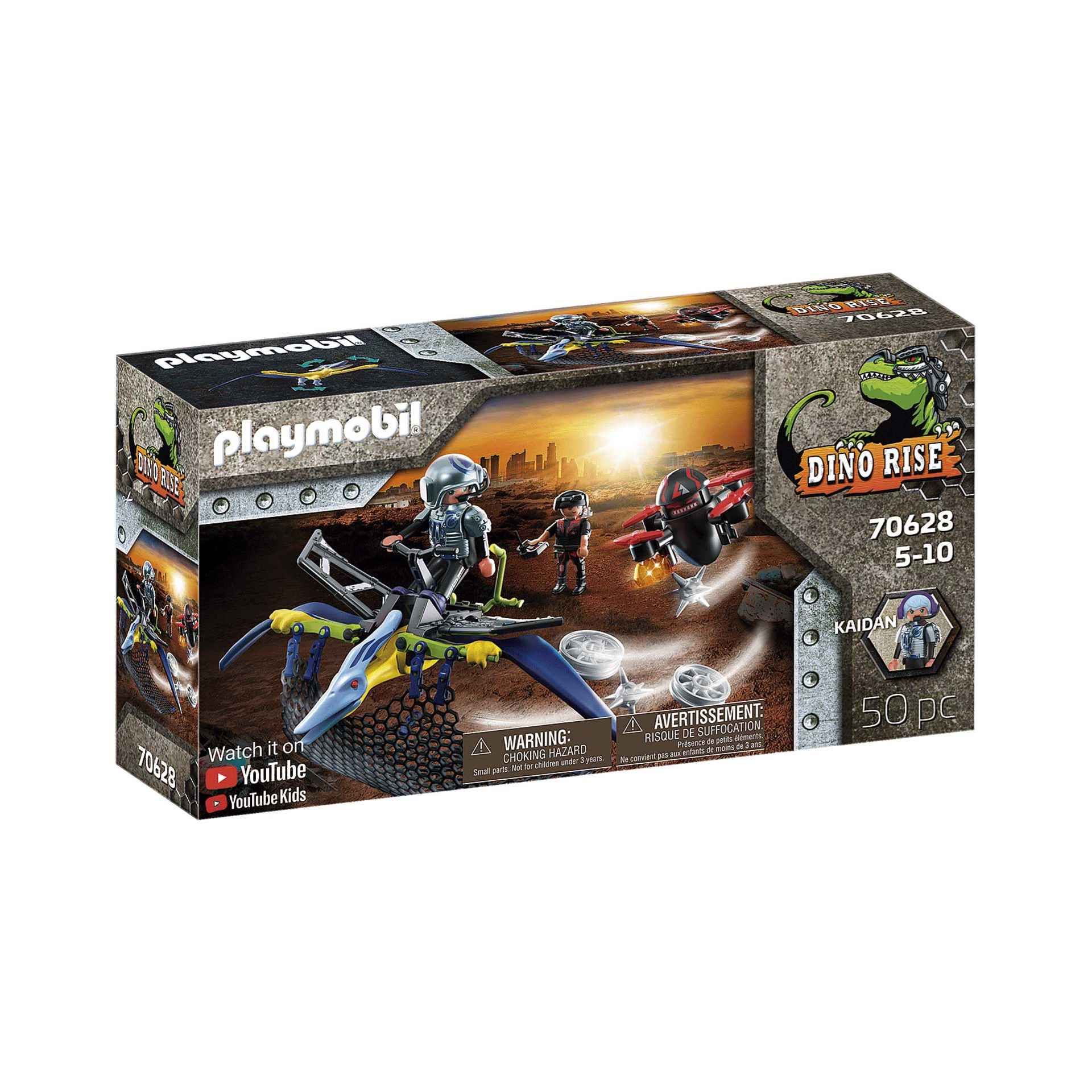 Playmobil Dino Rise Pteranodon Ataque desde el aire 70628