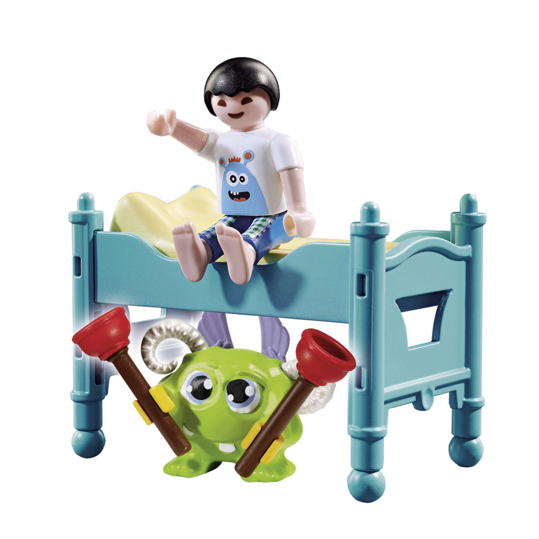 Playmobil Niño con Monstruo