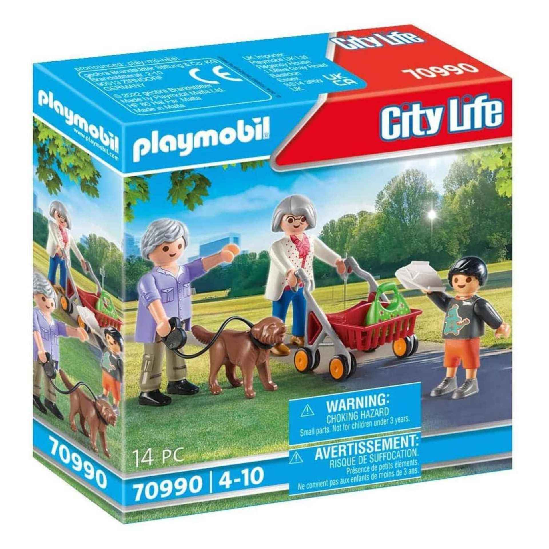 Playmobil City Life Abuelos y Nietos 70990