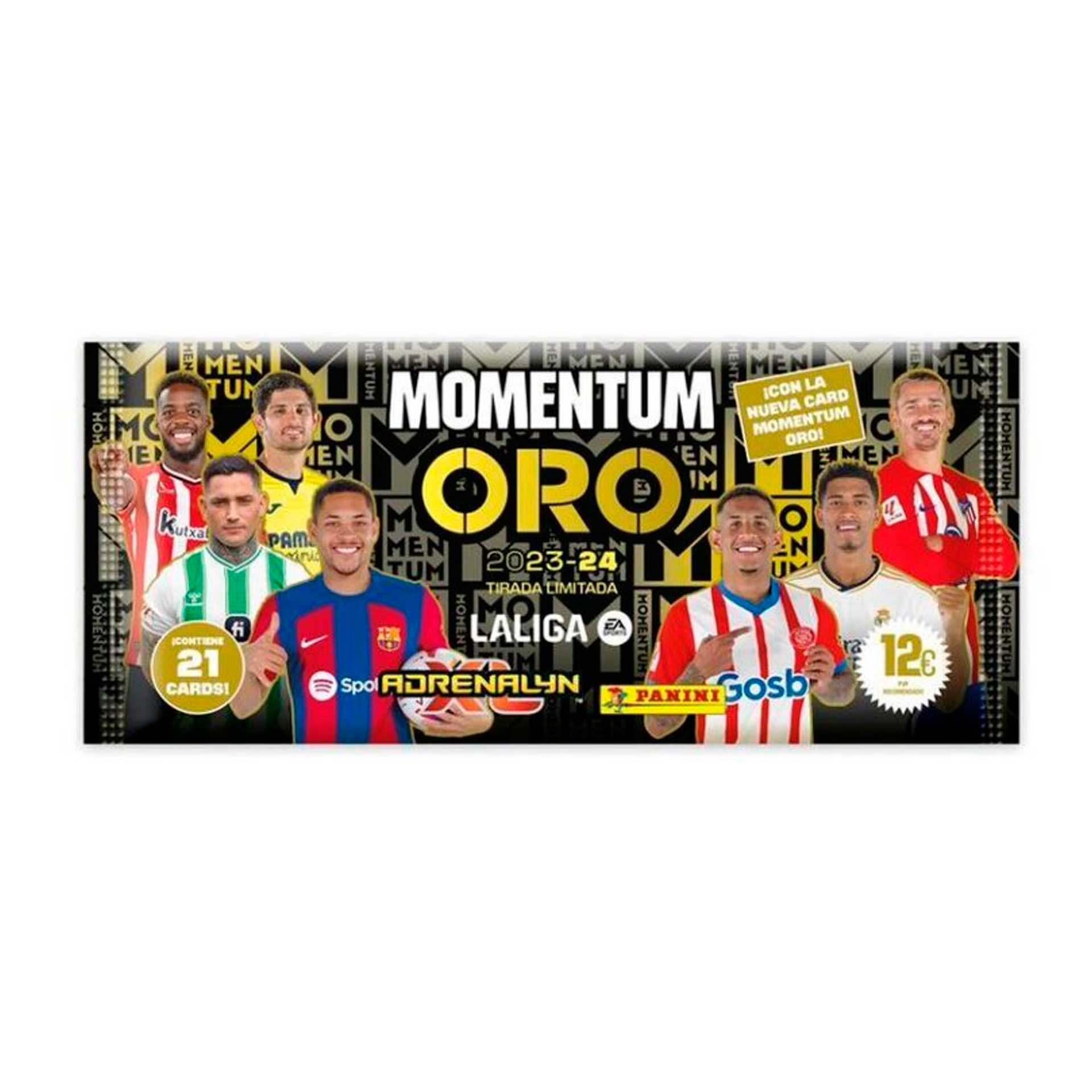 Sobre momentun oro Adrenalyn Limitada 2024 La Liga CB/22535