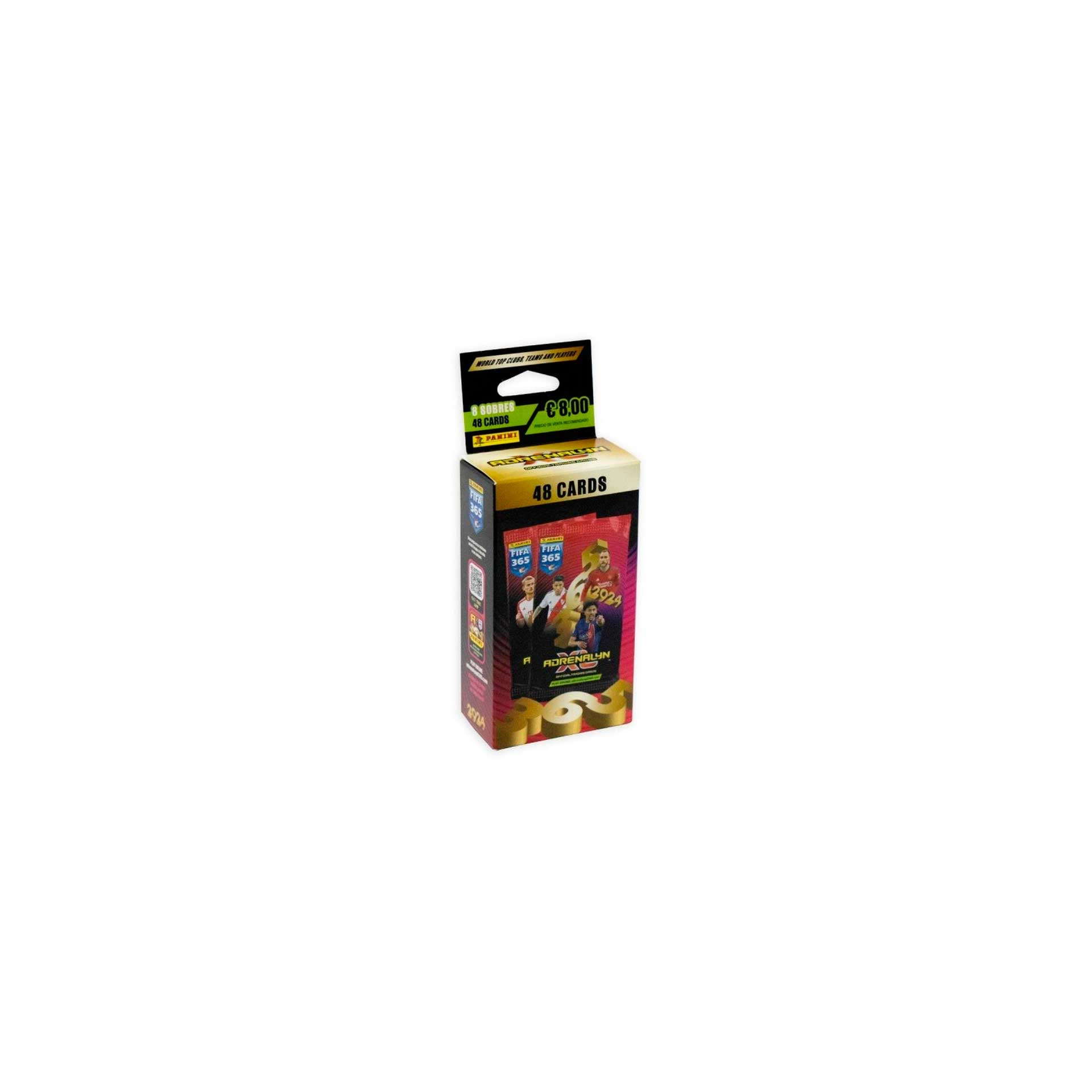 Blister 8 sobres Adrenalyn XL FIFA 365 temporada 2024 CB/73469 PANINI