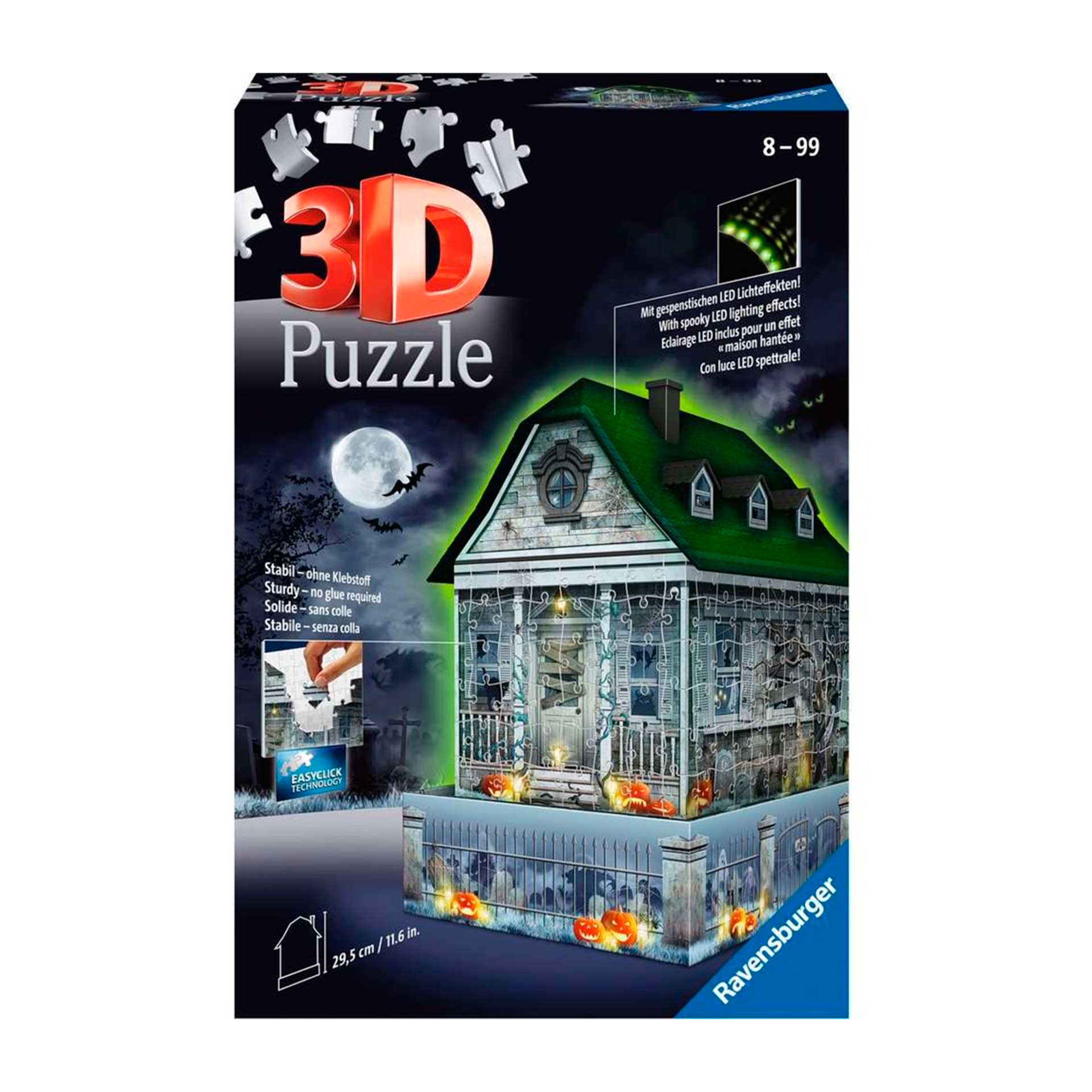 Puzzle Casa Embrujada Night Edicion 3D