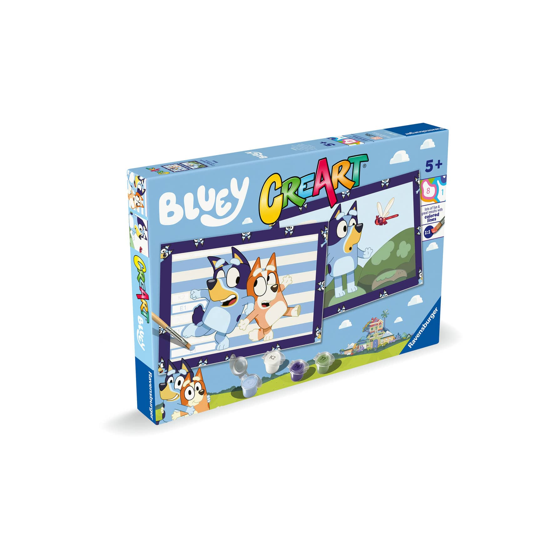 Bluey Set de Pintura CreArt Junior