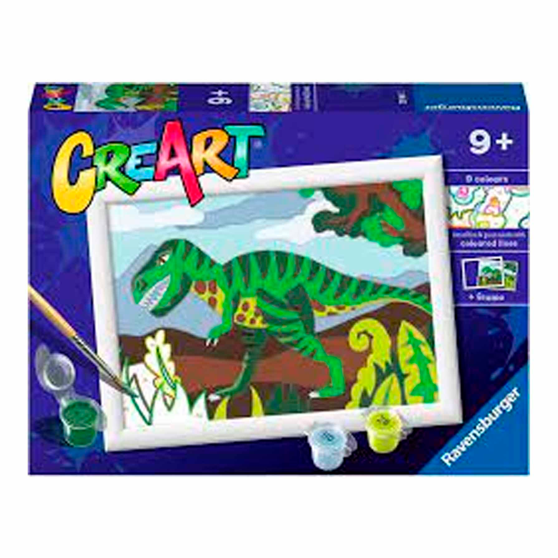 Creart Serie E Classic Dinosaurio  Juego Creativo Pintura