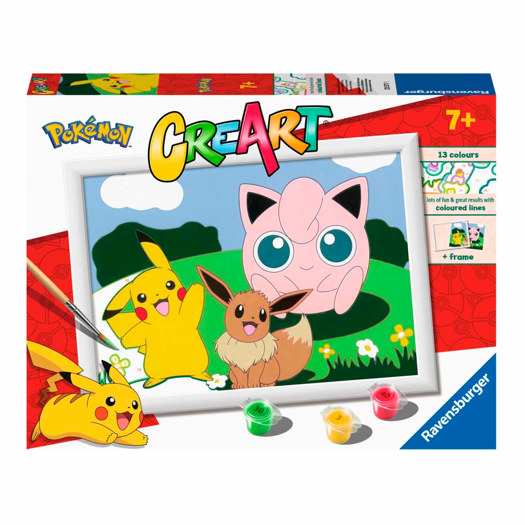 Creart Serie D Pokemon Classic Juego Creativo Pintura