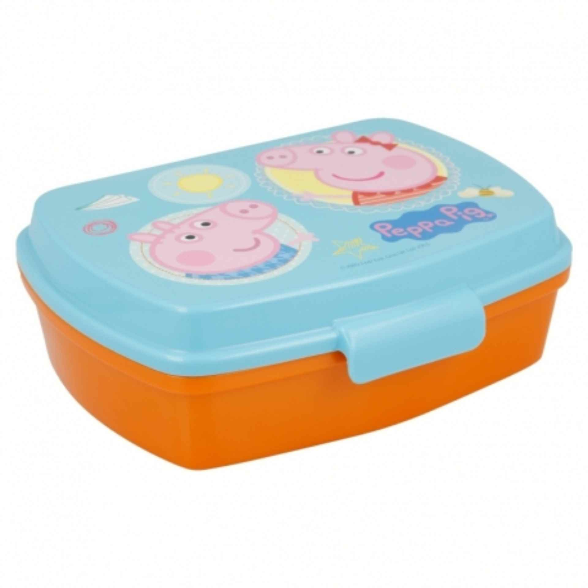 Sandwichera Peppa Pig: ¡Lleva tu merienda con estilo!