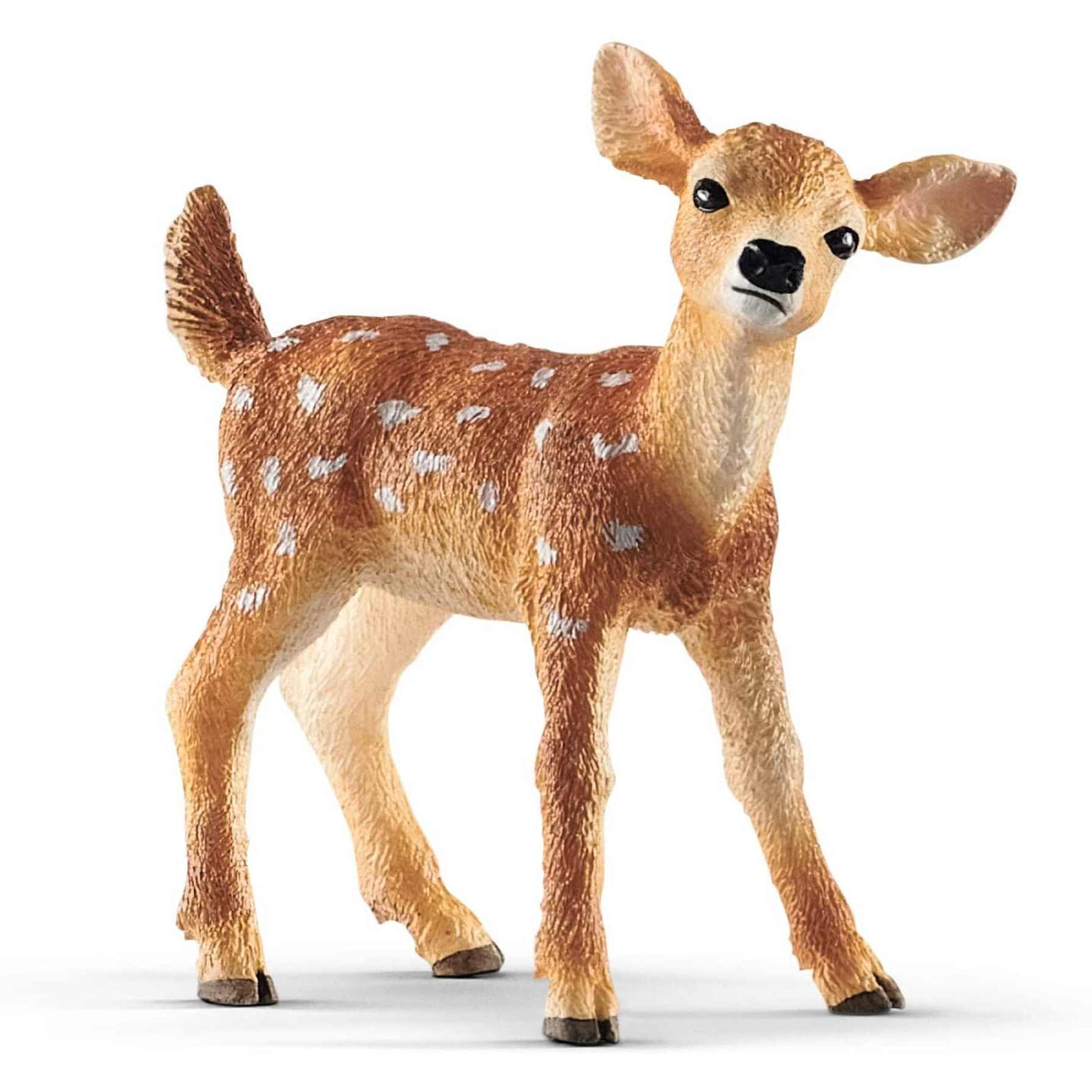 Schleich Figura Cervato De Cola Blanca