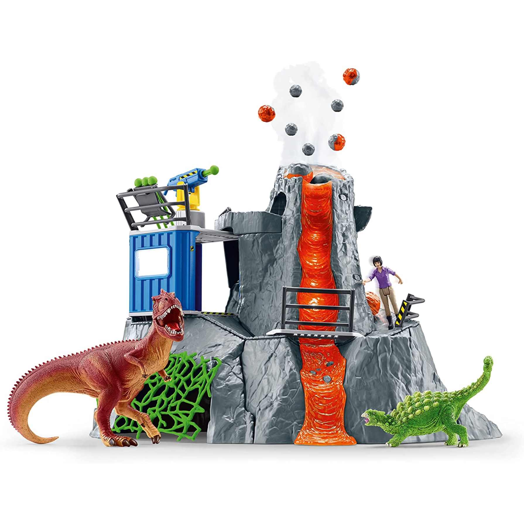 Playset Gran Expedición al Volcan