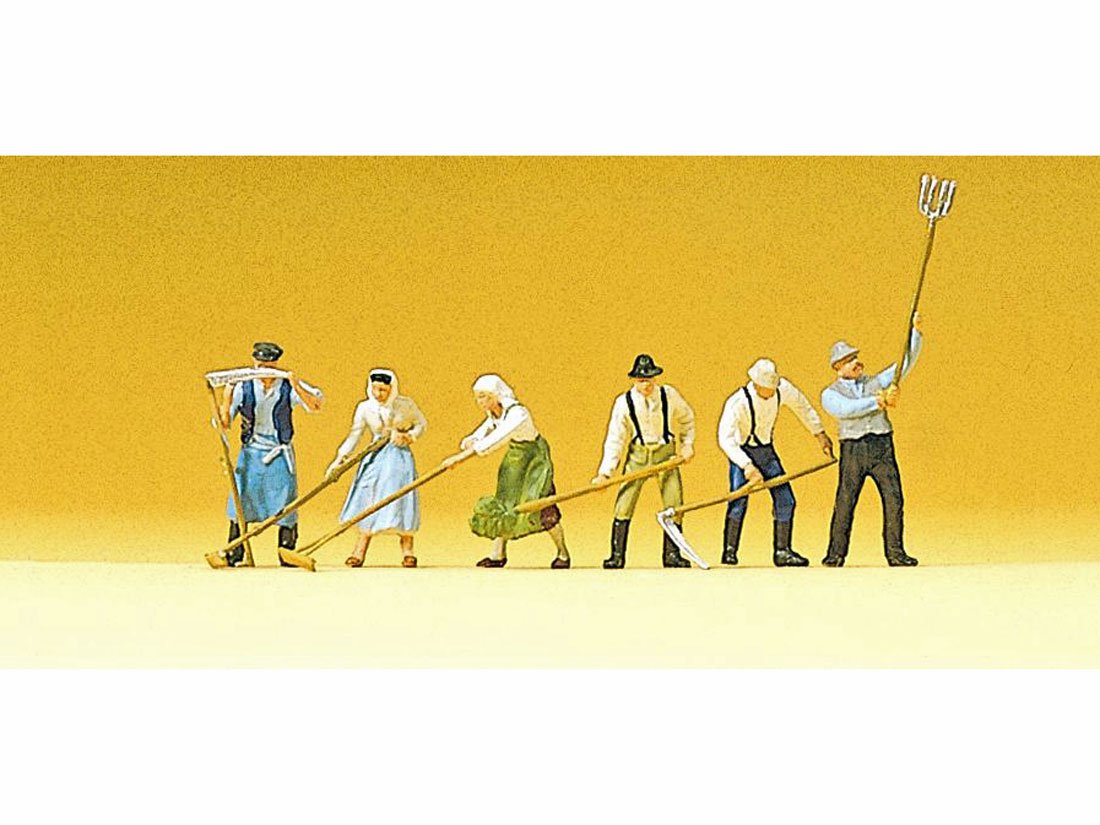 TT figures Haymaking Preiser-75010