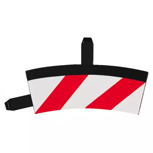 6 hombros interiores para curva peraltada de 1/30° – Carrera 20569 – 1/24