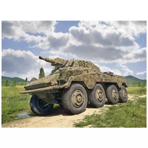 Carro blindado Dakota del Sur. Kfz. 234/3 – Italeri 6756 – 1/35