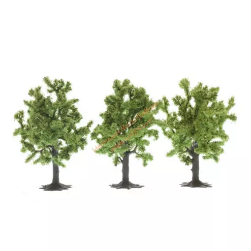 Lote de 3 árboles frutales Noch 25110 – HO | TT – altura 80 mm