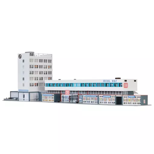 Estación «Kehl» con iluminación interior en el suelo KIBRI 39514 – HO 1/87