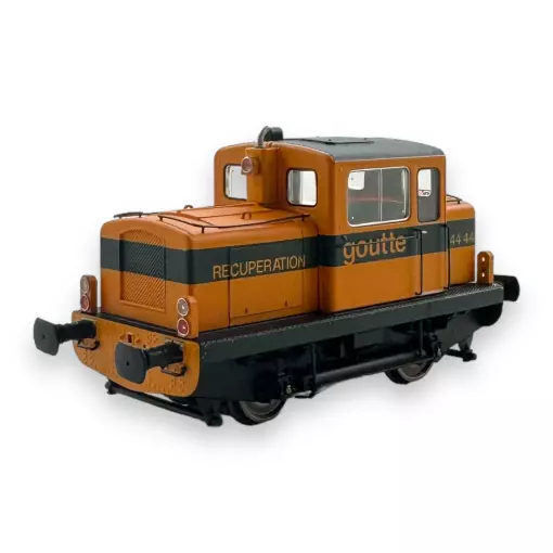 MOYSE 32 TDE locotractor, DCC SON drop ferrailleur – REE MODELS MB125DS – HO 1/87