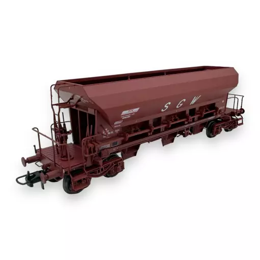 Wagon trémie F70 Eads REE MODELES WB666 – HO : 1/87 – SNCF – EP IV