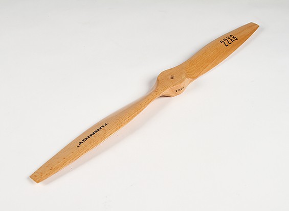 22×8 Turnigy Tipo D de madera ligero del propulsor (1 unidad)