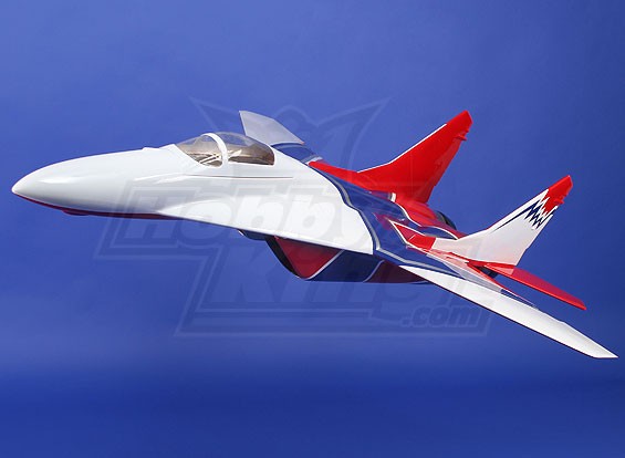 Mig-29 Compuesto 2 x 68mm 960mm EDF (ARF)