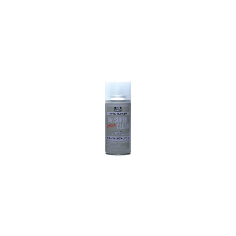 Mr.Hobby  Mr. Super Clear UV Cut Flat Mate Spray