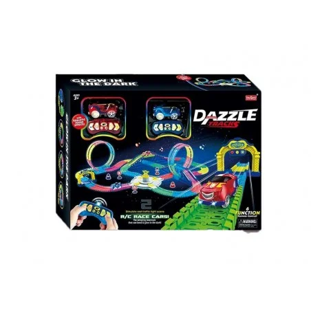 Pista Doble Looping con Led Infantil
