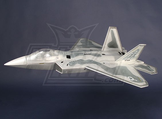 F-22 avión de combate OEP 70mm EDF (ARF)