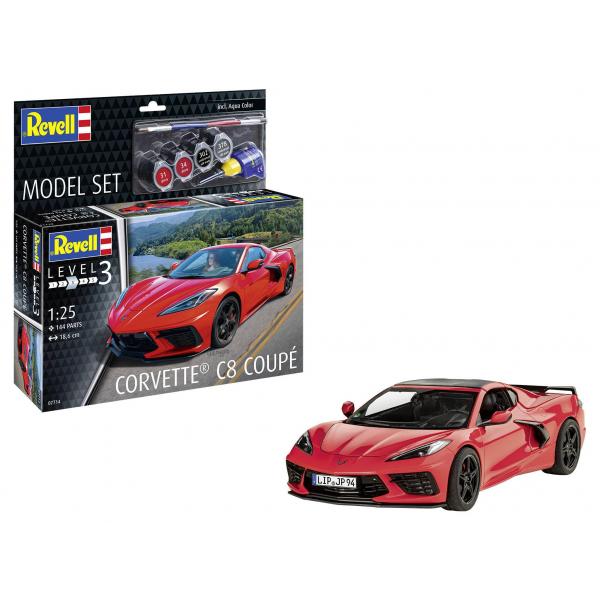 Conjunto de modelos Corvette C8 Coupe