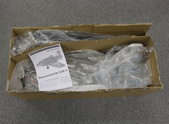SCRATCH / DENT – Messerchmitt Me 163B ala de vuelo compuesto 1540mm (ARF)