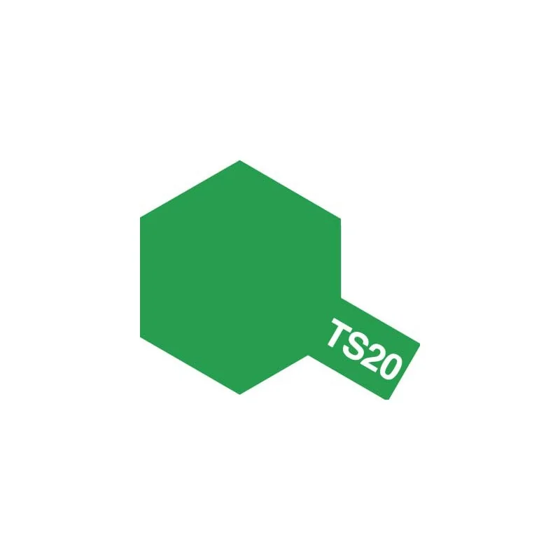 TS-20 Verde metalizado Brillo Spray, 100 ml