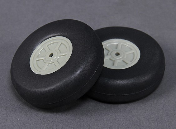 55mm Rueda Escala de peso ligero (2 piezas)