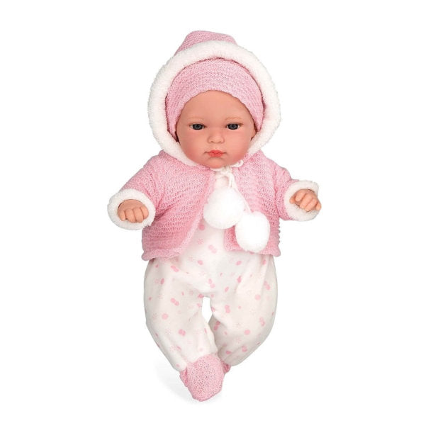 Muñeca Arias Erea llorona rosa