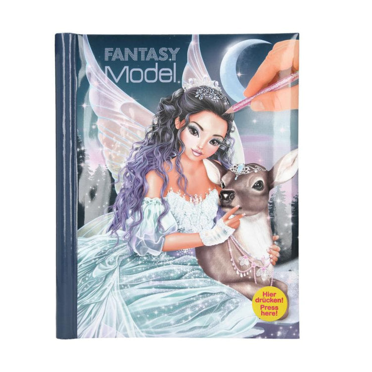 Fantasy Model Libro de colorear Iceprincess
